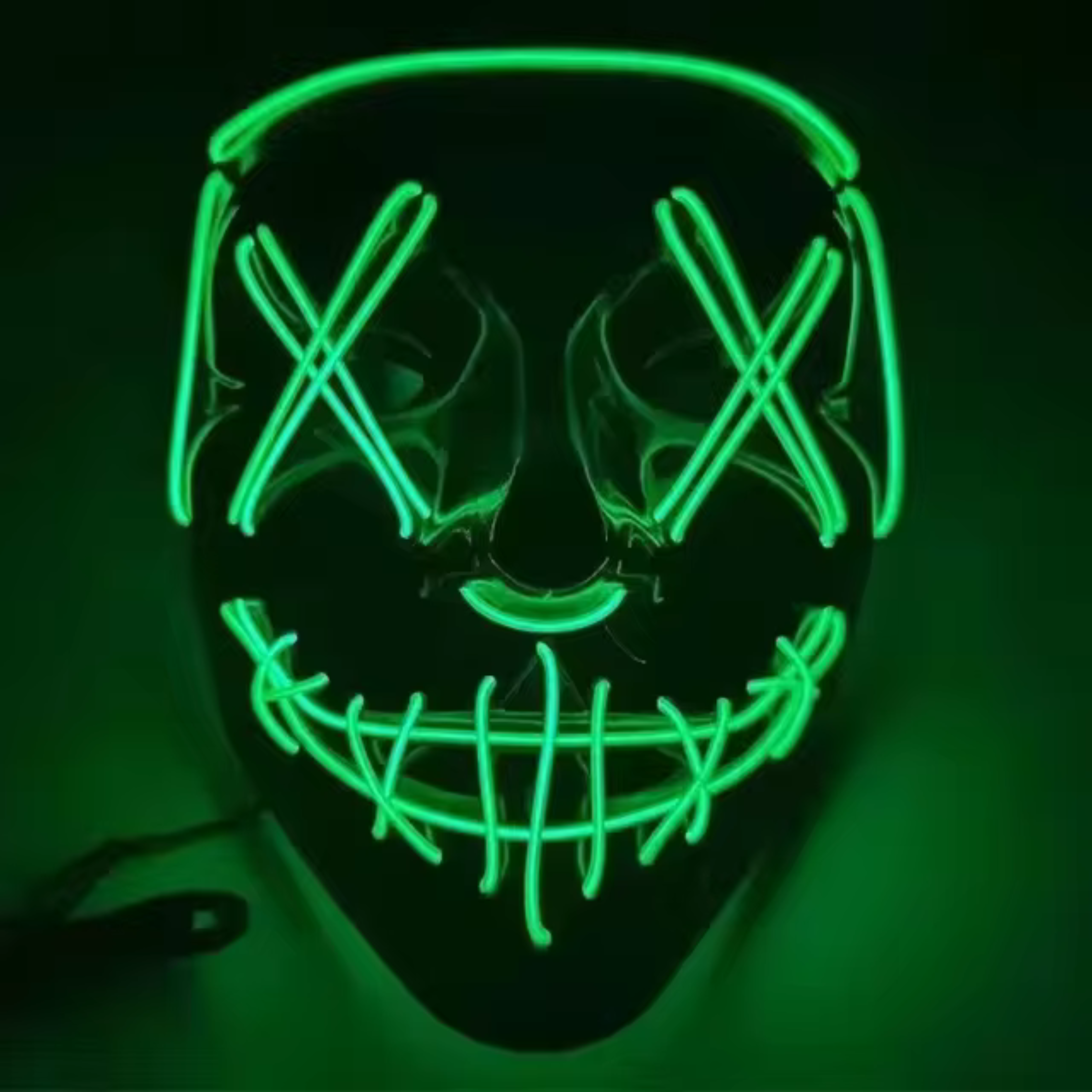 Halloween LED Neon Masque