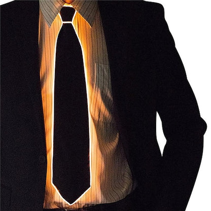 Glowing tie